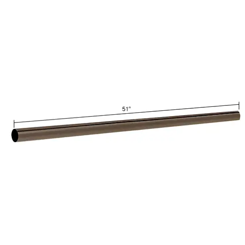 CRL Oil Rubbed Bronze 51" Support Bar Only CRL Oil Rubbed Bronze 51" Support Bar Only