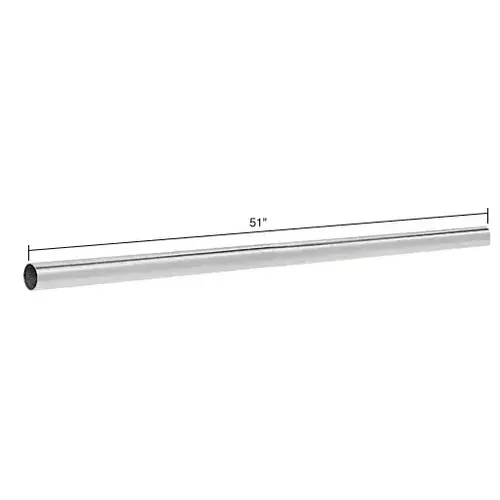 CRL Polished Chrome 51" Support Bar Only