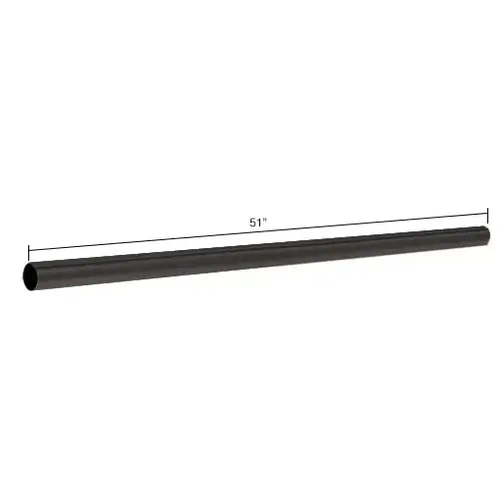 CRL Matte Black 51" Support Bar Only CRL Matte Black 51" Support Bar Only