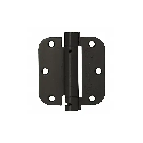 3-1/2" x 3-1/2" Antique Bronze Heavy-Duty Spring Hinge 3-1/2" x 3-1/2" Antique Bronze Heavy-Duty Spring Hinge