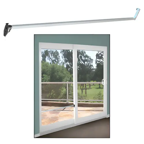 Aluminum Security Bar for Sliding Glass Doors Aluminum Security Bar for Sliding Glass Doors