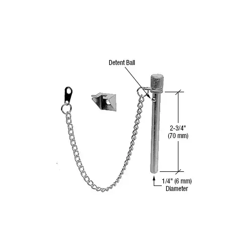 Zinc Plated 2-3/4" 'Nite-Lock' Pin Zinc Plated 2-3/4" 'Nite-Lock' Pin