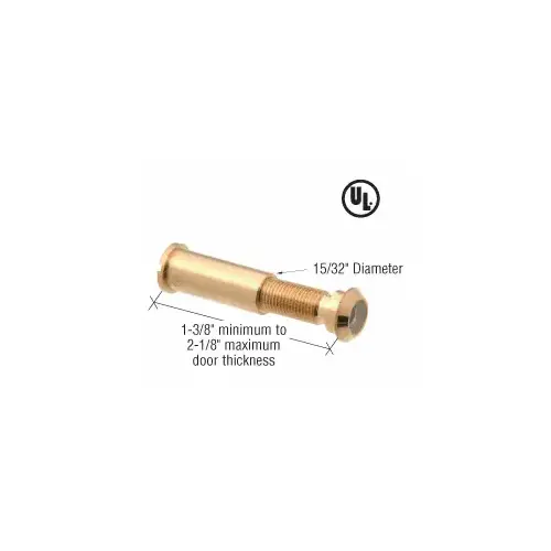 Brass U.L. Listed Standard Door Viewer