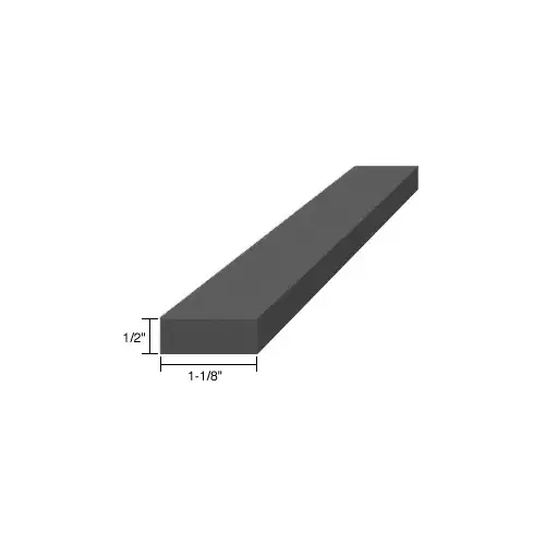 1/2" x 1-1/8" x 4" EPDM Rubber Setting Blocks - pack of 100 1/2" x 1-1/8" x 4" EPDM Rubber Setting Blocks - pack of 100