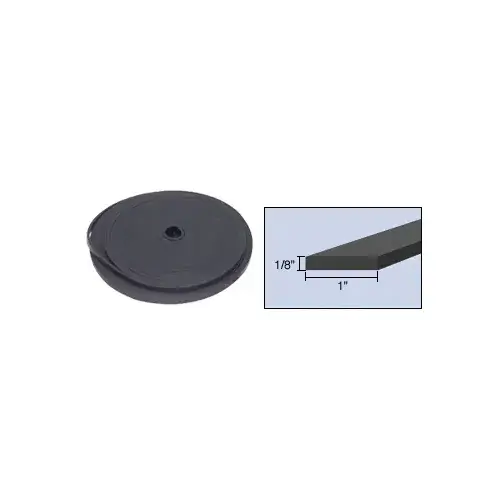 1/8" x 1" Bulk Rolled Neoprene Setting Block Material - 100 Foot Roll Gray 1/8" x 1" Bulk Rolled Neoprene Setting Block Material - 100 Foot Roll Gray