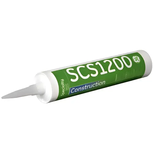 White 1200 Construction Silicone Sealant