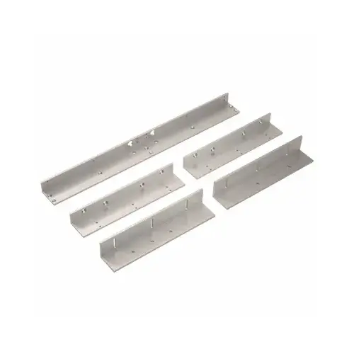 Top Jamb Mounting Bracket for Double SDC352A Narrow Profile Magnetic Lock Satin Anodized