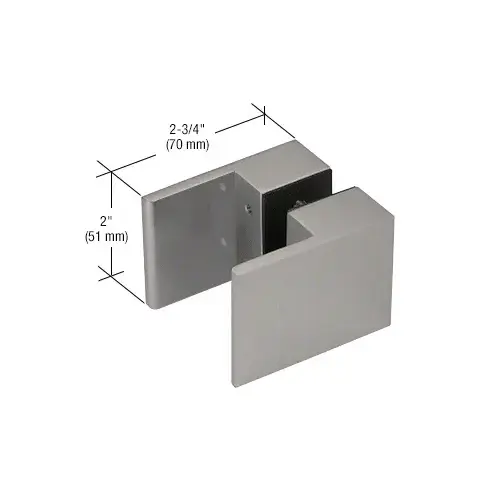 CRL Brushed Nickel Back-to-Back Paddle Knob CRL Brushed Nickel Back-to-Back Paddle Knob