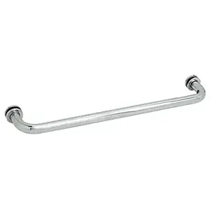 CRL SDTBS24CH Polished Chrome 24" Single-Sided Towel Bar for Glass