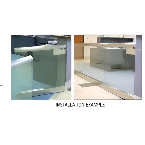 Brushed Stainless P1 Series Gate Wide Rail 2.5" Post Mount With 2.5" Cap Brushed Stainless P1 Series Gate Wide Rail 2.5" Post Mount With 2.5" Cap