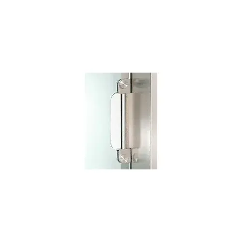 Satin Chrome Finish Frameless Sliding Glass Door Handle Satin Chrome Finish Frameless Sliding Glass Door Handle