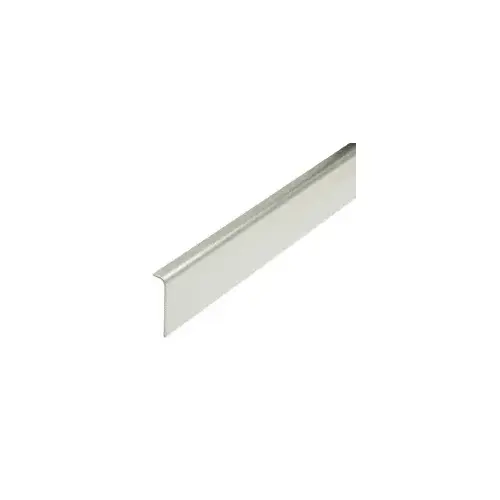 Brushed Stainless Cladding for 1" Slender Profile Door Rail