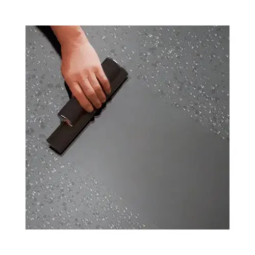 CRL Black Superior Squeegee with Chrome Cap