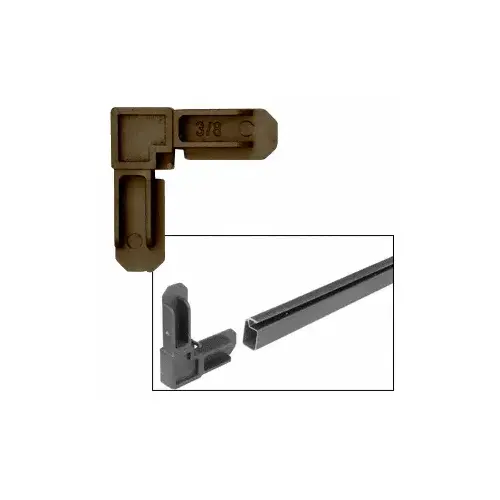 Bronze 3/8" Square Cut WSF346 Screen Frame Corners Bronze 3/8" Square Cut WSF346 Screen Frame Corners