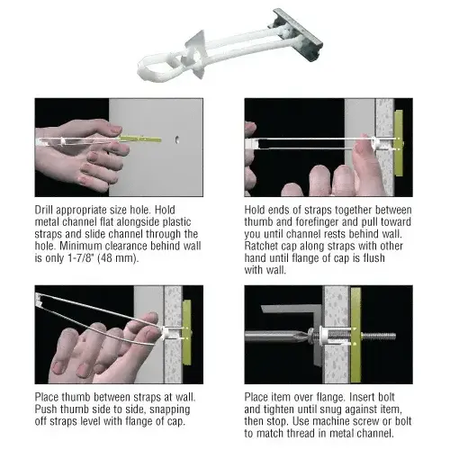 Snaptoggle 1/2" - 13 Toggle Anchor - pack of 10