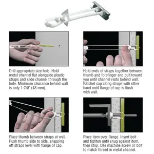 CRL TB51618-XCP10 Snaptoggle 5/16" - 18 Toggle Anchor - pack of 10