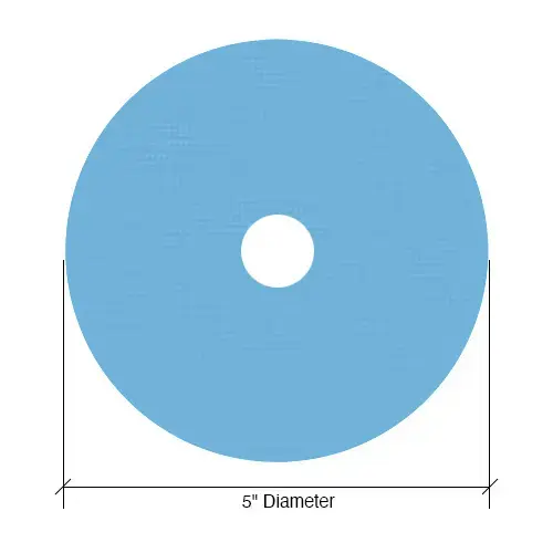 Trizact  5" A10 PSA Polishing Disc