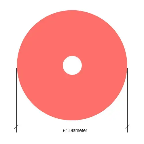 Trizact  5" A20 PSA Polishing Disc