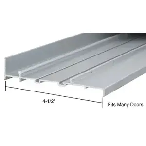 CRL TH643A Aluminum OEM Replacement Patio Door Threshold - 4-1/2
