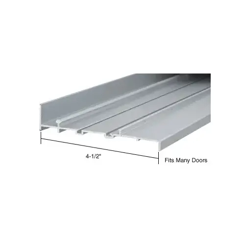 CRL TH643A Aluminum OEM Replacement Patio Door Threshold - 4-1/2