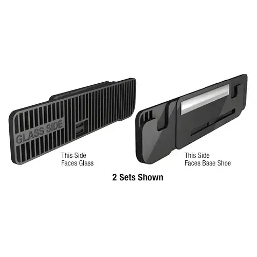 TAPER-LOC  XA Black Taper Set for Laminated Glass