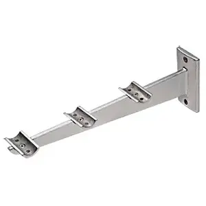 CRL TSSB10BS Brushed Stainless 12" Tray Slide Shelf Bracket