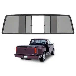CRL TSW875S Duo-Vent Four Panel Slider with Solar Glass for 1982-1993 GMC/Chevy S-Series Truck