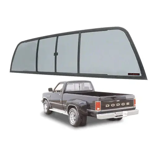 Duo-Vent Four Panel Slider with Solar Glass for 1975-1/2 to 1993 Ram Cabs