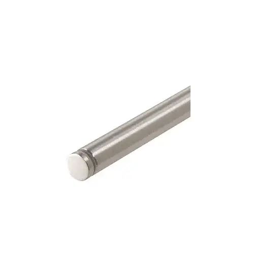 Brushed Stainless 72" Tube with One End Cap