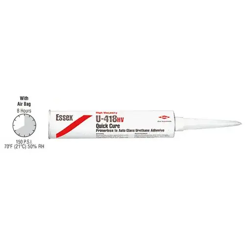 Quick Cure Primerless High Viscosity Urethane Adhesive Black Quick Cure Primerless High Viscosity Urethane Adhesive Black