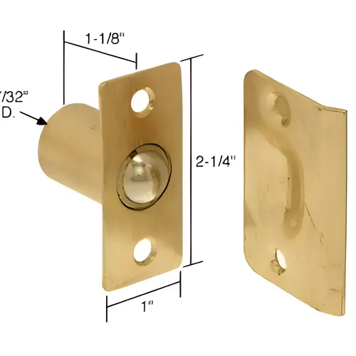 Closet and Utility Door Bullet Catch Closet and Utility Door Bullet Catch