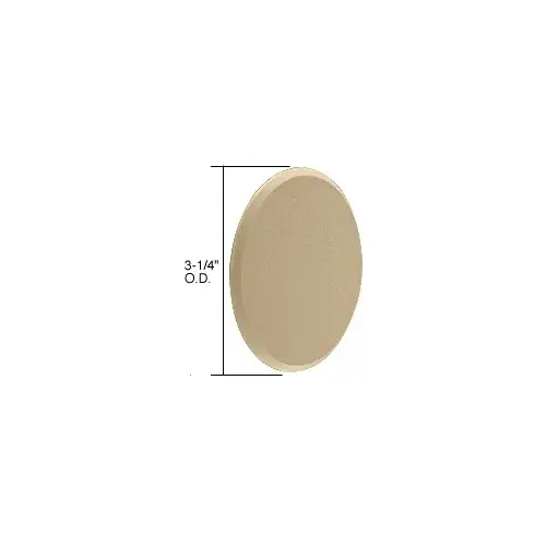 Ivory 3-1/4" Round Wall Protector Ivory 3-1/4" Round Wall Protector