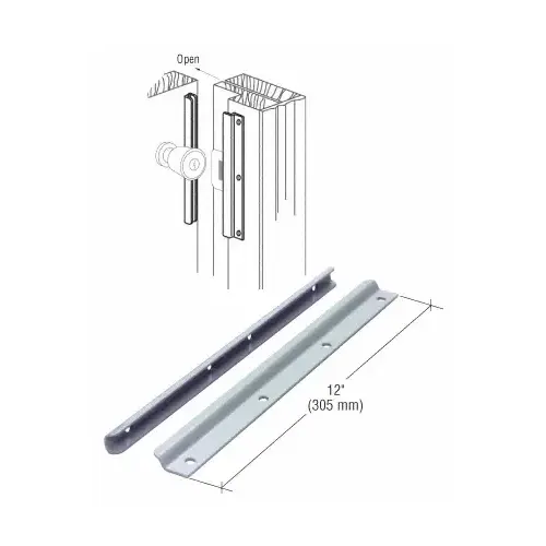 12" Gray Latch Guard