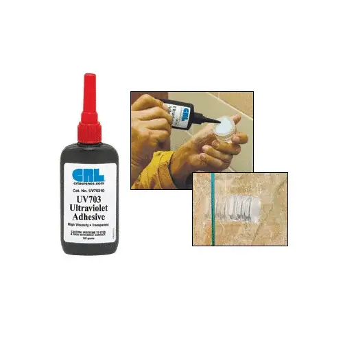 UV703 High Viscosity UV Adhesive - 100g