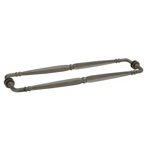 Oil Rubbed Bronze Victorian Style 18" Back-to-Back Towel Bar Oil Rubbed Bronze Victorian Style 18" Back-to-Back Towel Bar