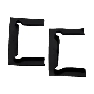 CRL V1EGK1 Vienna Hinge Replacement Gasket Pack with Fin Black