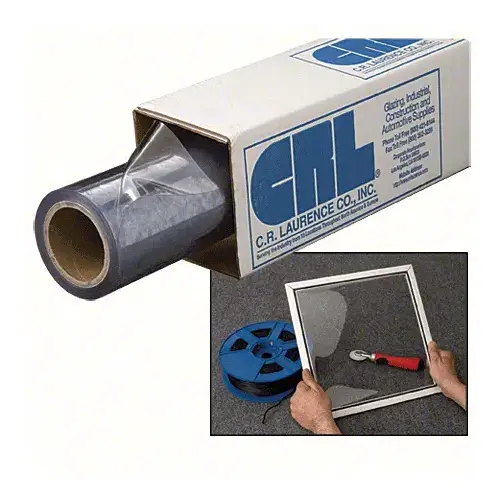 36" Super Clear Vinyl .012" Film50' Roll