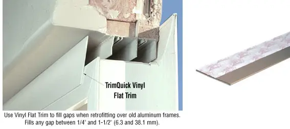 Brixwell Tan 2-1/4 Flat Vinyl Trim - 24 Stock Length - pack of 10 VG225T-CCP24-XCP10 Brixwell Tan 2-1/4 Flat Vinyl Trim - 24 Stock Length - pack of 10 VG225T-CCP24-XCP10