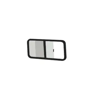 Universal RV Horizontal Sliding Window – 24"-48" W X 12"-22" H W/ Trim Ring