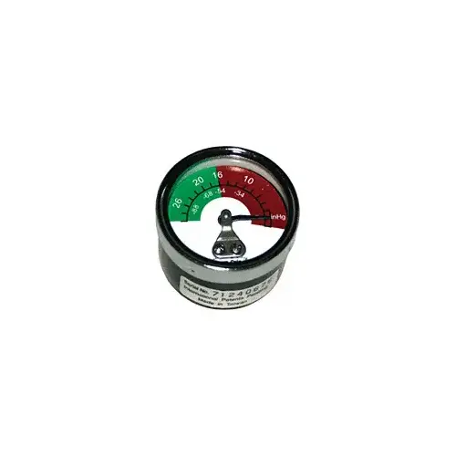 Wood's Powr-Grip Lifting Frame Vacuum Gauge- 1-1/2" Dial