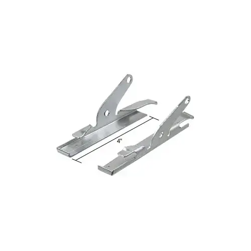 4" Jalousie Louver Window Glass Clip for Pan Am, Look - pack of 2