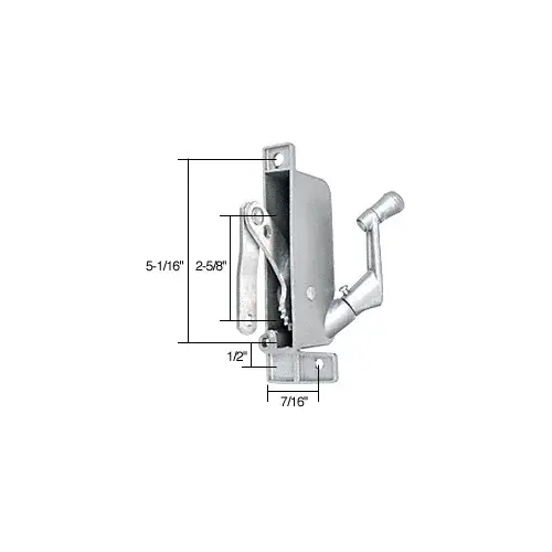 Awning Window Operator for Harcar 2-5/8" Link Arm Gray Awning Window Operator for Harcar 2-5/8" Link Arm Gray