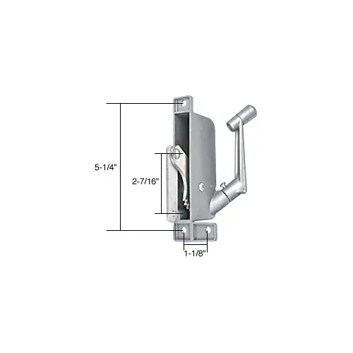 Right Hand Awning Window Operator for Remington and Silverline Gray