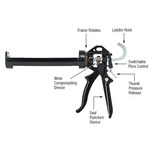 Cox 18:1 Ratio Extra Thrust Strap Frame Caulking Gun
