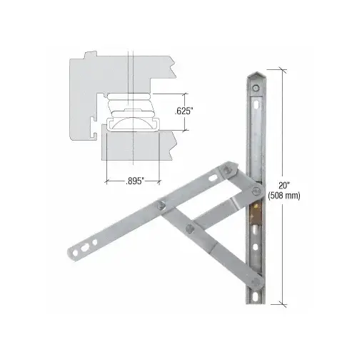 20" 4-Bar Heavy-Duty Stainless Steel Project-Out Hinge Mill 20" 4-Bar Heavy-Duty Stainless Steel Project-Out Hinge Mill
