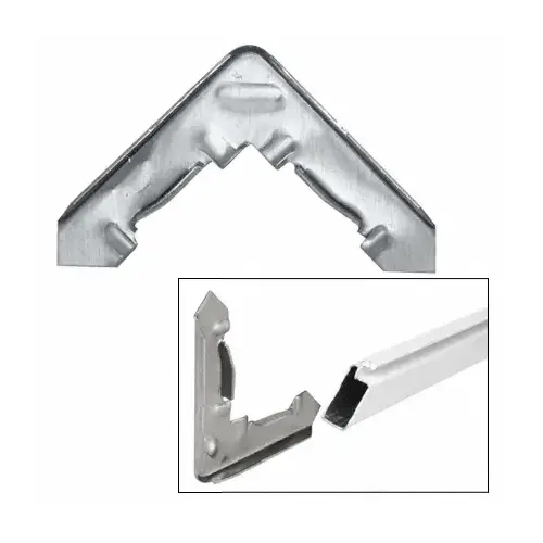 5/16" Aluminum Corner For WSF345 and A345 Screen Frames Mill 5/16" Aluminum Corner For WSF345 and A345 Screen Frames Mill
