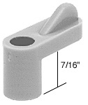 CRL WSC307GRY Gray 7/16" Plastic Window Screen Clips - Bulk