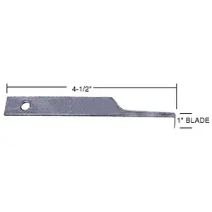 CRL WT2001 1" Right Hand Replacement Blade for the WT2000
