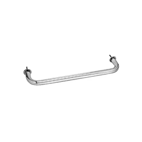 Polished Chrome 12" Wall Mounted Towel Bar Polished Chrome 12" Wall Mounted Towel Bar