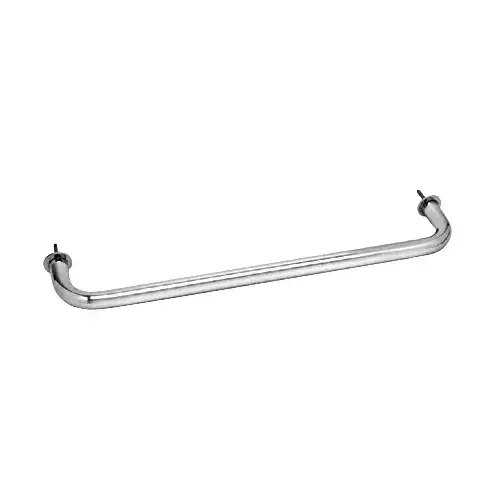 Polished Chrome 24" Wall Mounted Towel Bar Polished Chrome 24" Wall Mounted Towel Bar